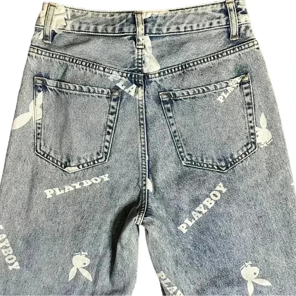 Playboy By PacSun Medium '90s Boyfriend Jeans Size 25 - Picture 8 of 11
